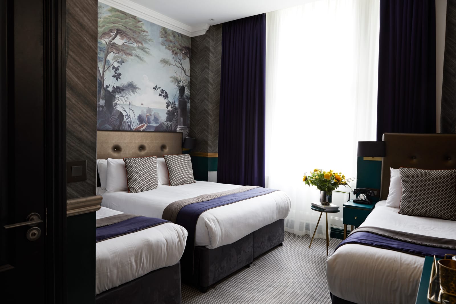 Quadruple Room at The Portico Hotel London