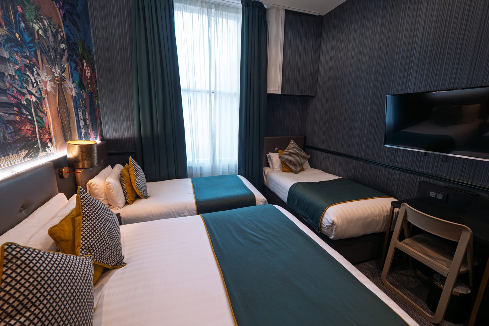 Quadruple Room at Hyde Park Green Hotel