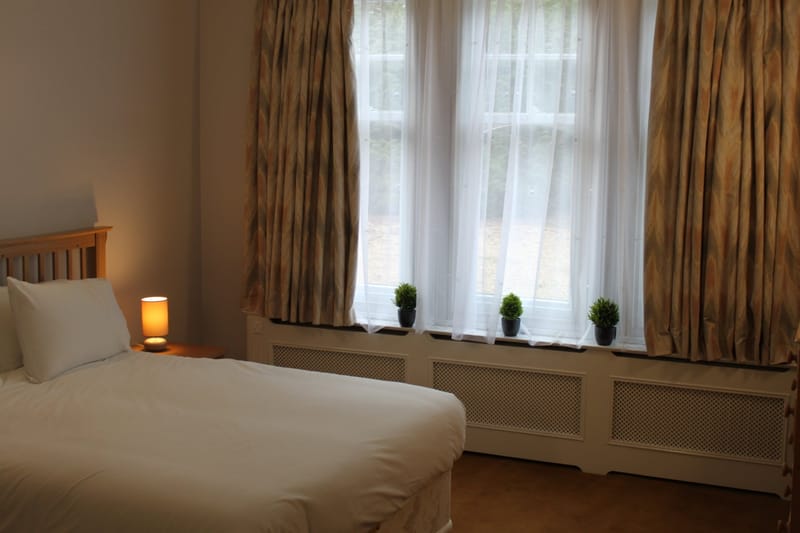Deluxe double room window