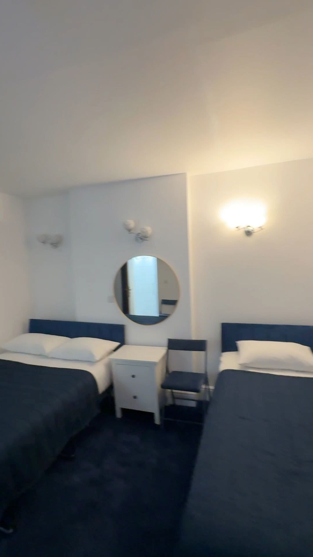 Triple Room — a double bed and a single
