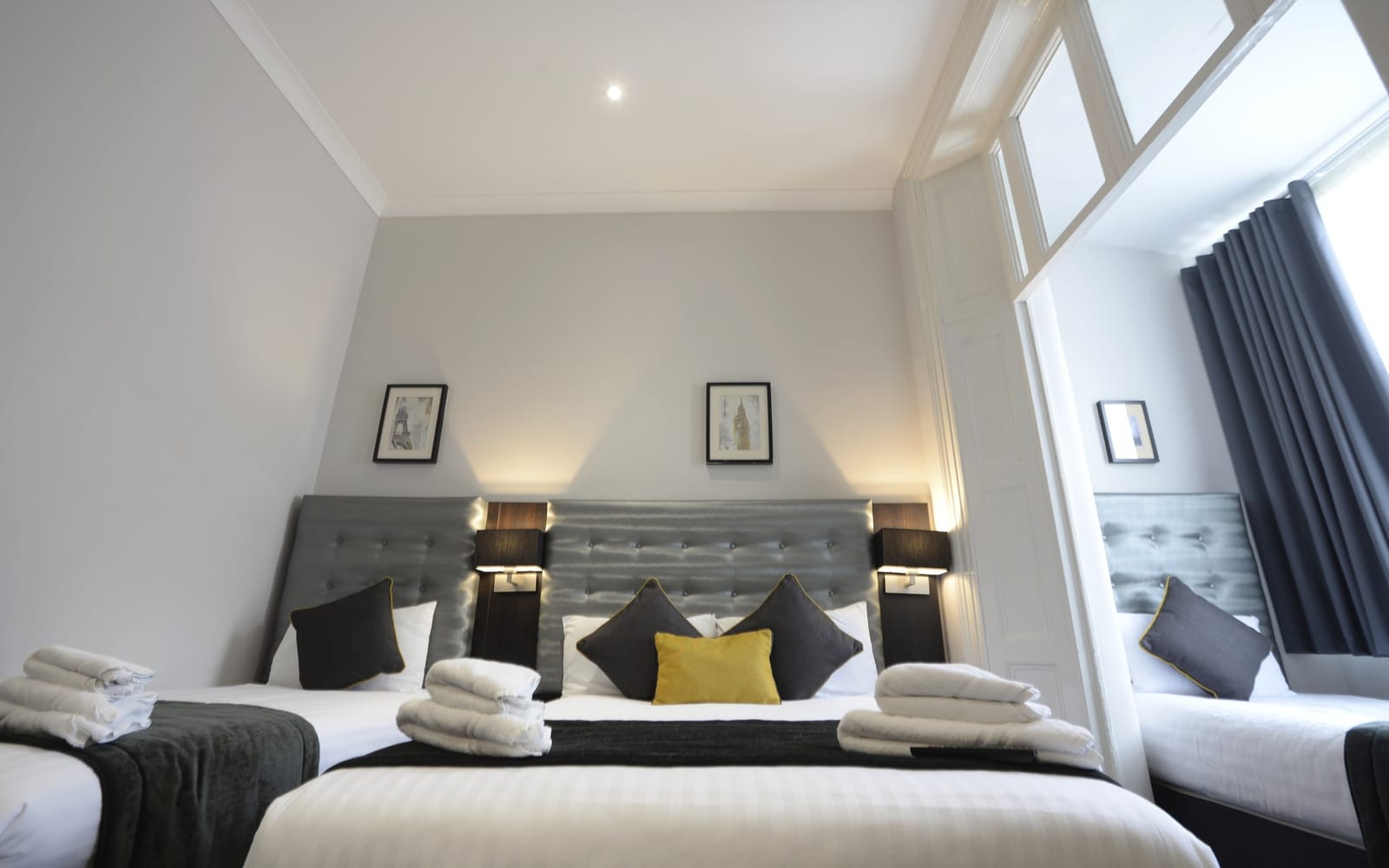 Quadruple room at The 29 London