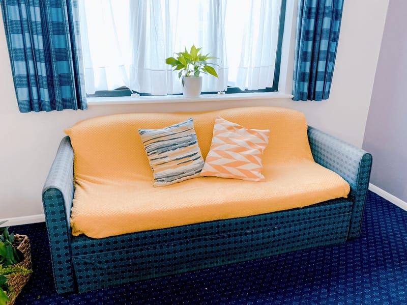 The double sofa bed
