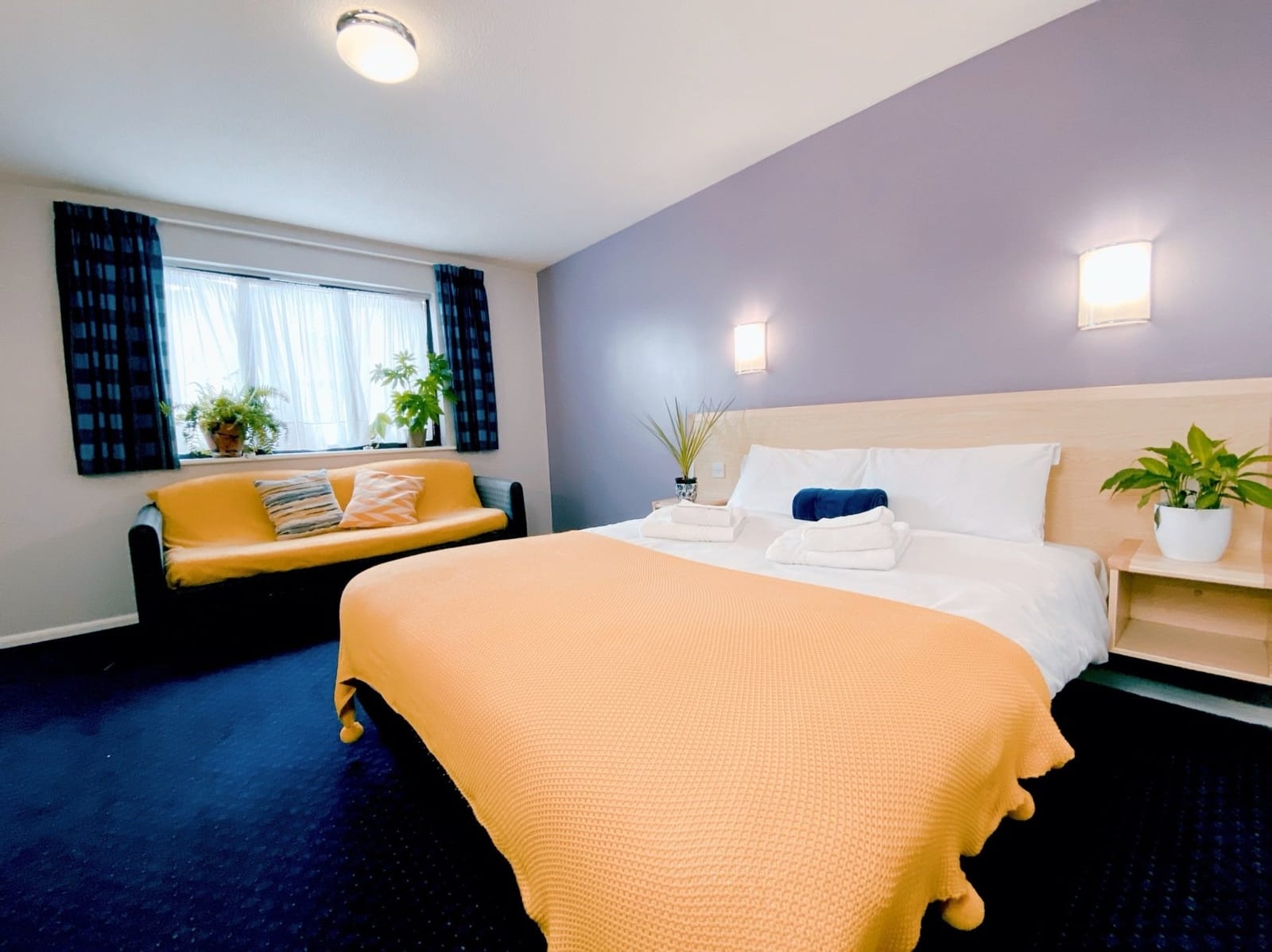 King room with a sofa bed