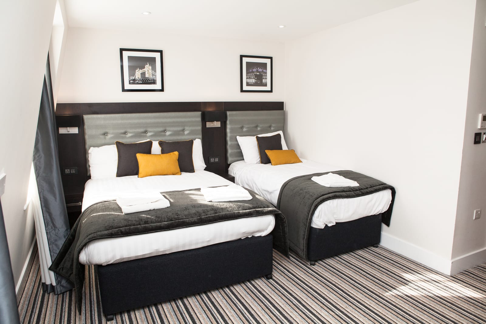 Triple Room — one double and one single bed